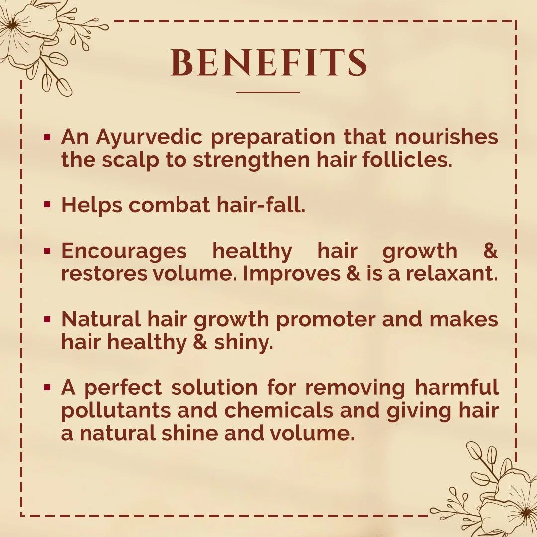 Bhringraj Head Massage Oil Natural Head Massage Oil Ayurvedic Head Massage Oil benefits