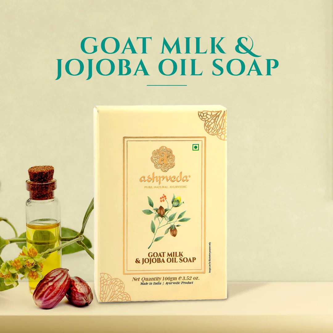 Ashpvea Goat Milk Jojoba Oil Soap Natural Goat Milk Jojoba Oil Soap 