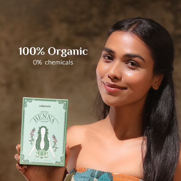 Organic heena powder