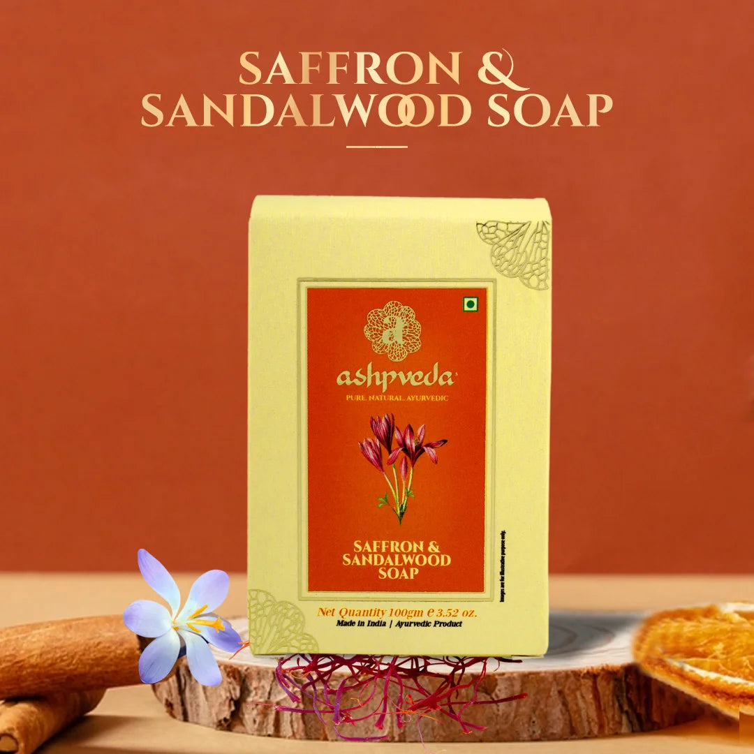 Bath Care Saffron Sandalwood Soap Natural Sandalwood Soap 