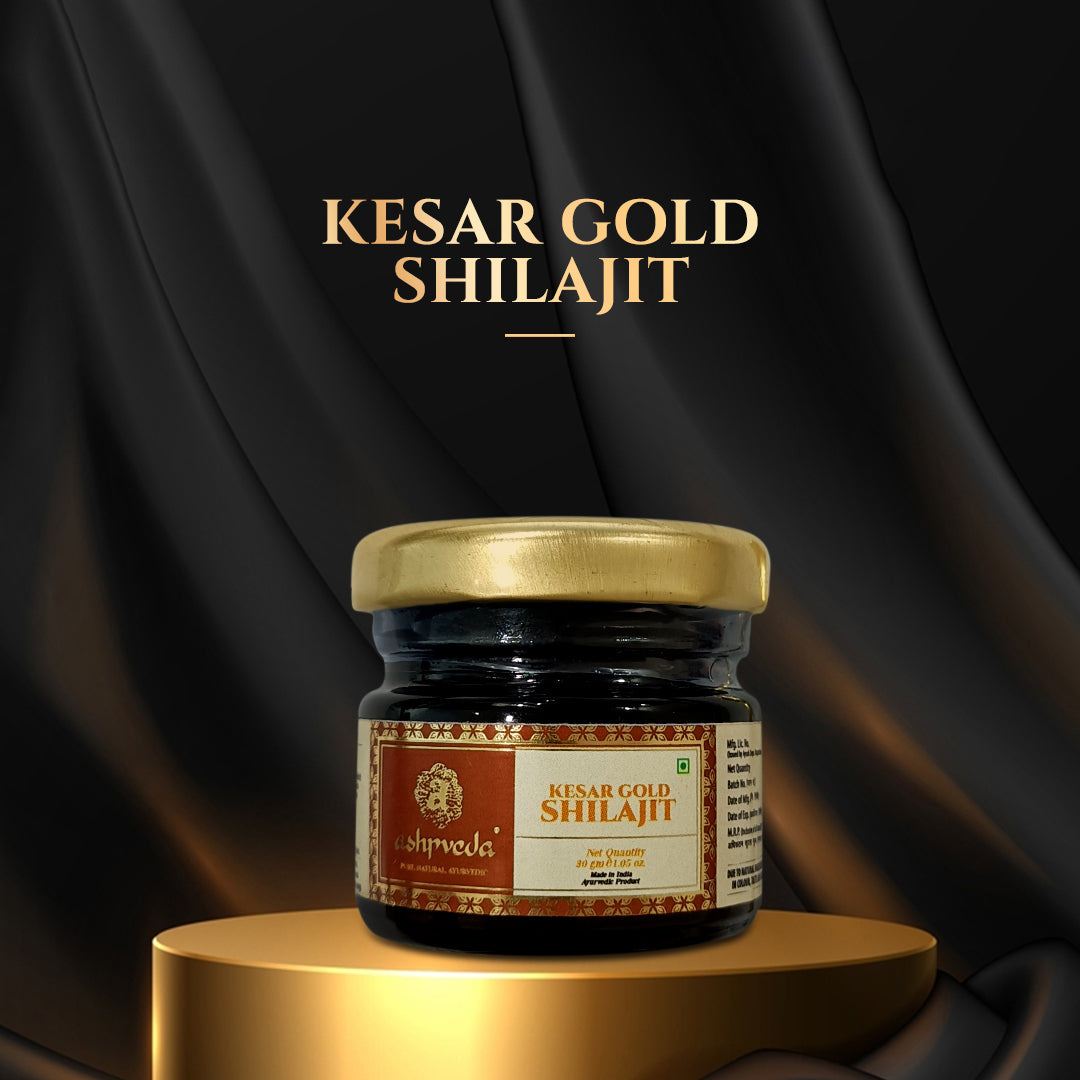 Kesar Shilajit Gold Resin Ayurvedic Products For Men And Women Ashpveda