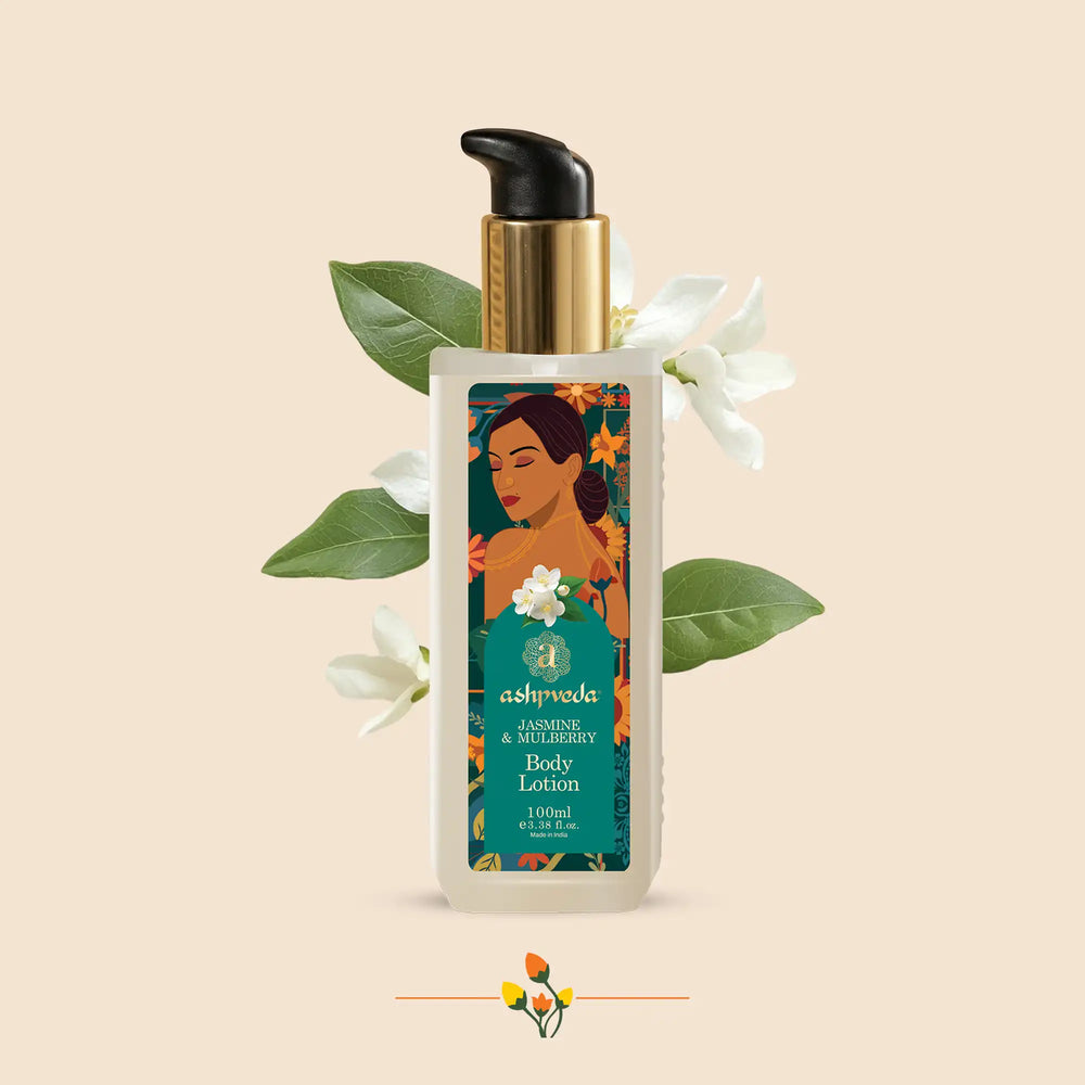 Ashpveda Jasmine and mulberry body lotion