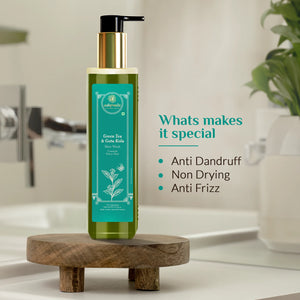 Green Tea Hair Wash Natural Hair Wash Ayurvedic Hair Wash 