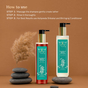 Ashpveda shikakai hair conditioner and hair wash combo