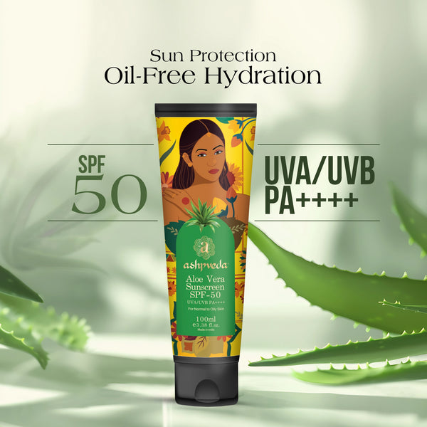 Aloe Vera Sunscreen SPF 50 UVA/UVB PA++++