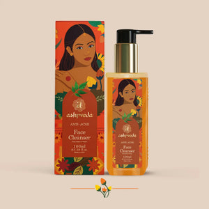 Anti acne face cleanser front