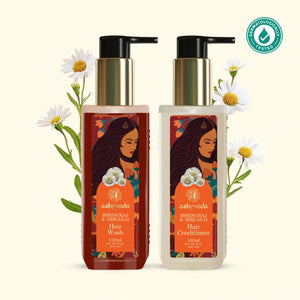 Shikakai and Bhringraj Hair Wash Shampoo & Conditioner Combo