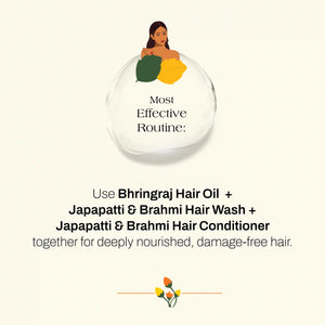 Essentials Of Japapatti & Brahmi Hair Wash & Conditioner Combo