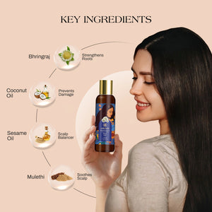 Bhringraj Oil - Advanced Hair Therapy