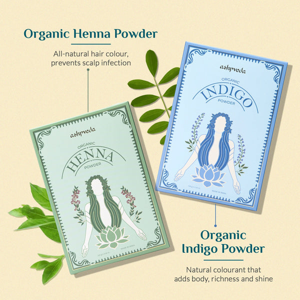 Henna indigo colour combo indigo colour organic colour indigo henna organic powder