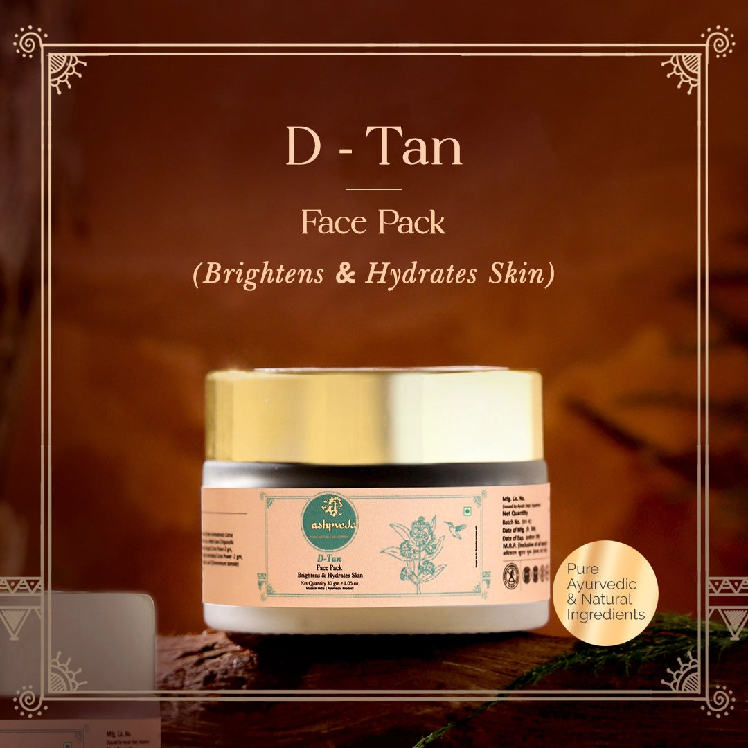 Skin care Dtan face pack