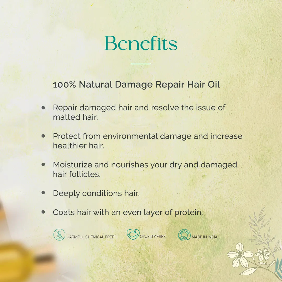 Hair care kudrat damage repair hair oil Natural Damage Hair Oil