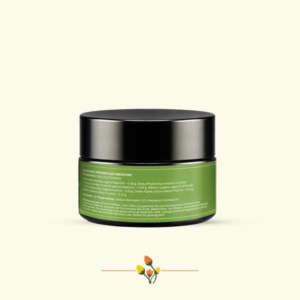 Radiant Face Scrub- Fruits & Walnuts