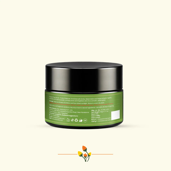 Radiant Face Scrub- Fruits & Walnuts