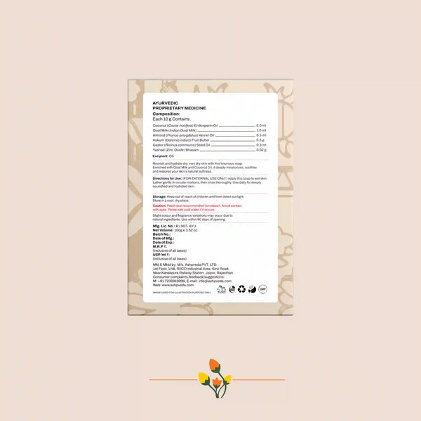 Goat Milk Ayurvedic Handmade Soap