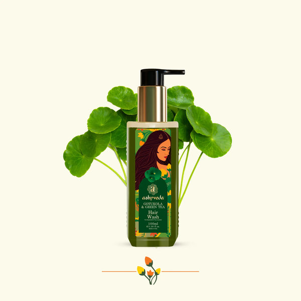 Green Tea & Gotukola Hair Wash