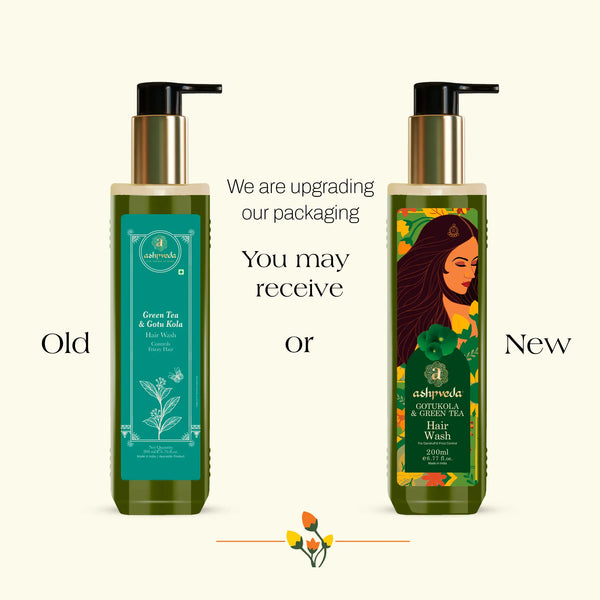 Green Tea & Gotukola Hair Wash