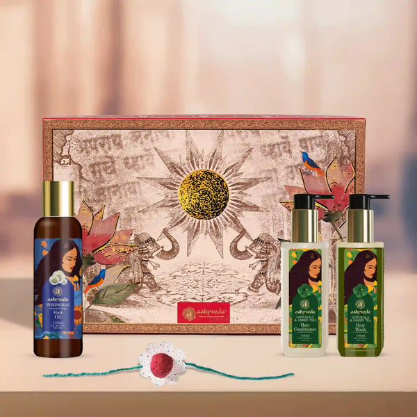 Ashpveda Giftinig_Hair Care Treasure Kit