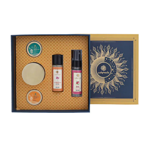 Beauty Product kit for Hydrate & Shine Skin - Ashpveda