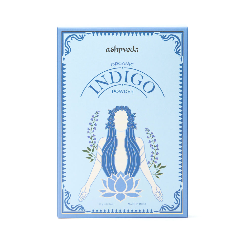 Indigo Hair Colour Ayurvedic Indigo Hair Colour Natural Indigo Hair  Colour