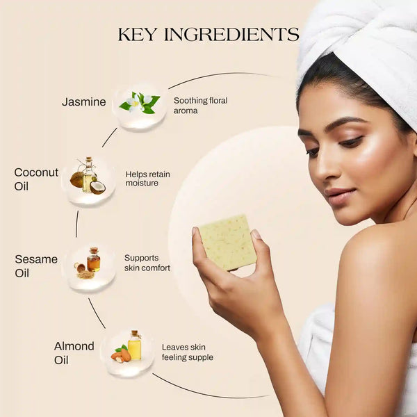 Jasmine Ayurvedic Handmade Soap