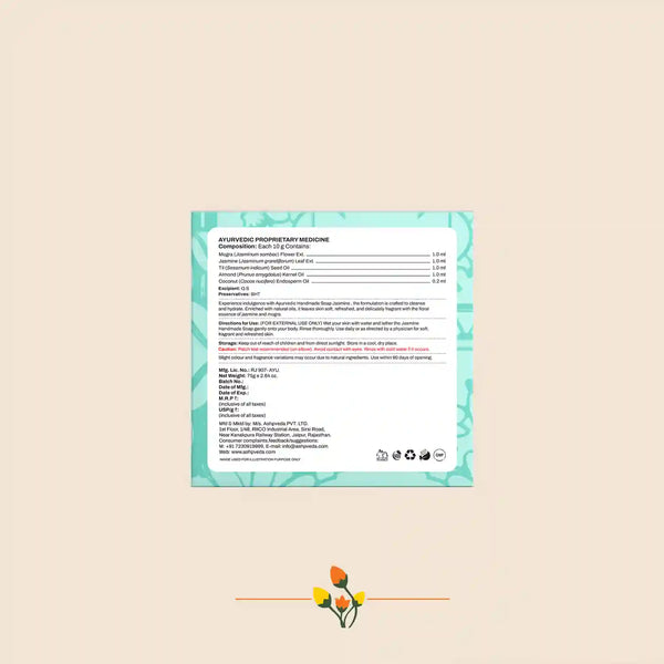 Jasmine Ayurvedic Handmade Soap