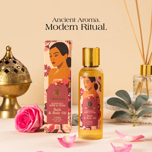 Kannauj Rose & Oudh Bath & Body Oil