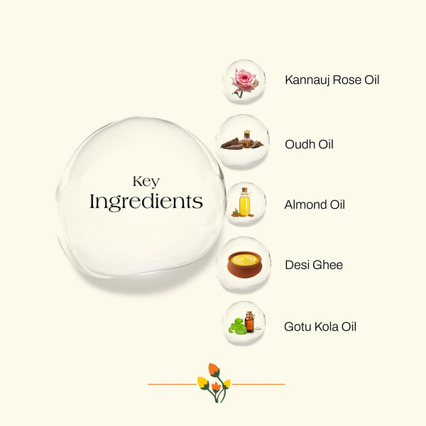 Kannauj Rose & Oudh Bath & Body Oil