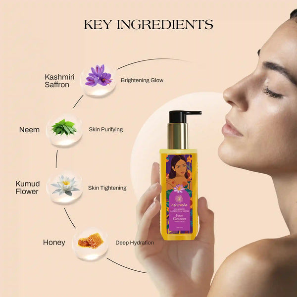 Kashmiri Saffron & Neem Face Cleanser