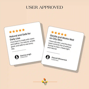 Kashmiri Saffron & Neem Face Cleanser