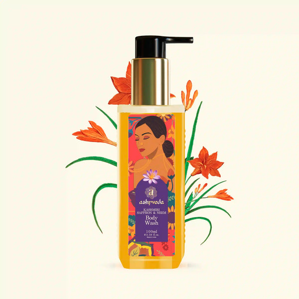 Radiant Kashmiri Saffron & Neem Body Wash