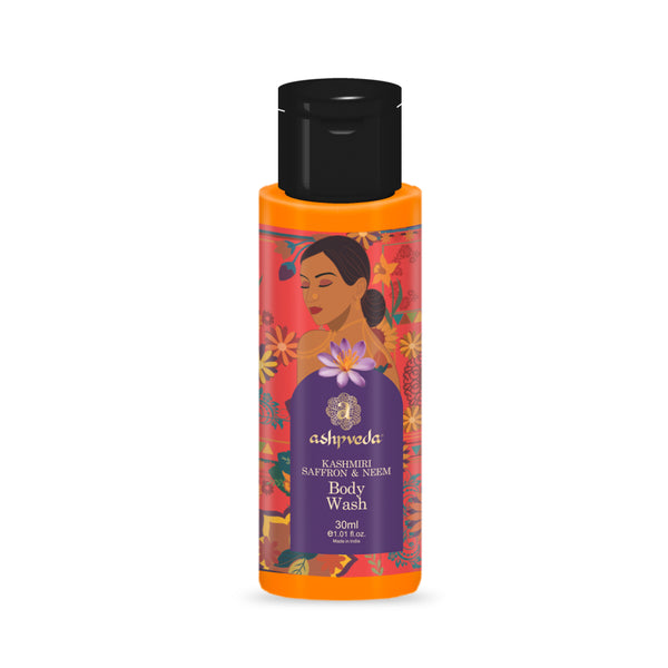 Radiant Kashmiri Saffron & Neem Body Wash