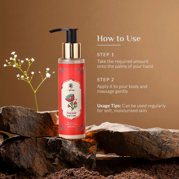 Nayaab body lotion how to use