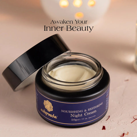 Nourishing & Restoring Night Cream - Ashpveda