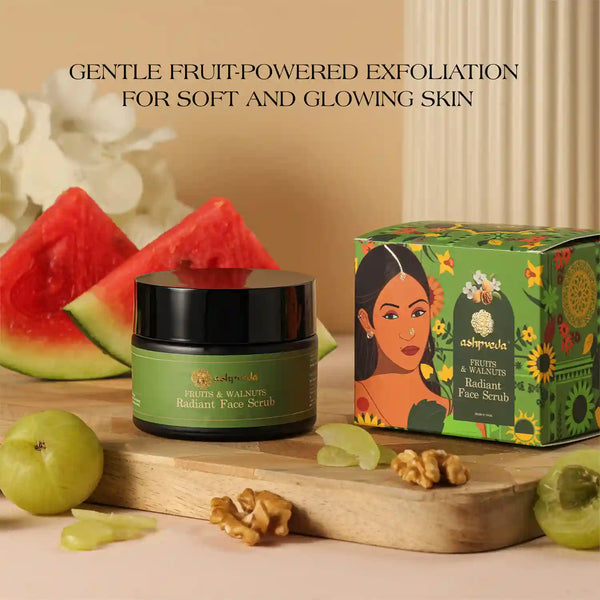 Radiant Face Scrub – Dates & Walnuts