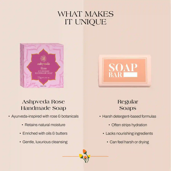 Rose Ayurvedic Handmade Soap