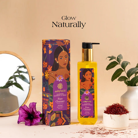 Kashmiri Saffron & Neem Face Cleanser - Ashpveda