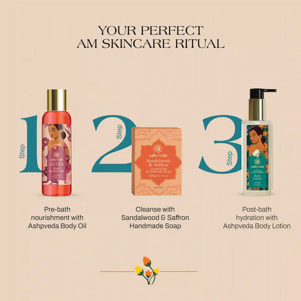 Sandalwood & Saffron Bathing Soap