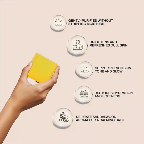 Sandalwood & Turmeric Ayurvedic Handmade Soap