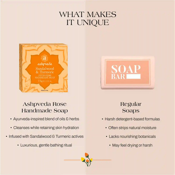 Sandalwood & Turmeric Ayurvedic Handmade Soap