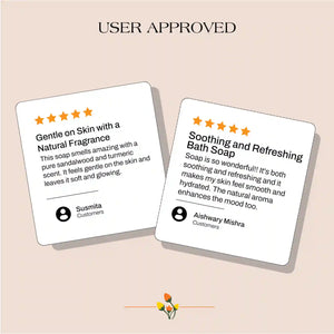 Sandalwood & Turmeric Ayurvedic Handmade Soap