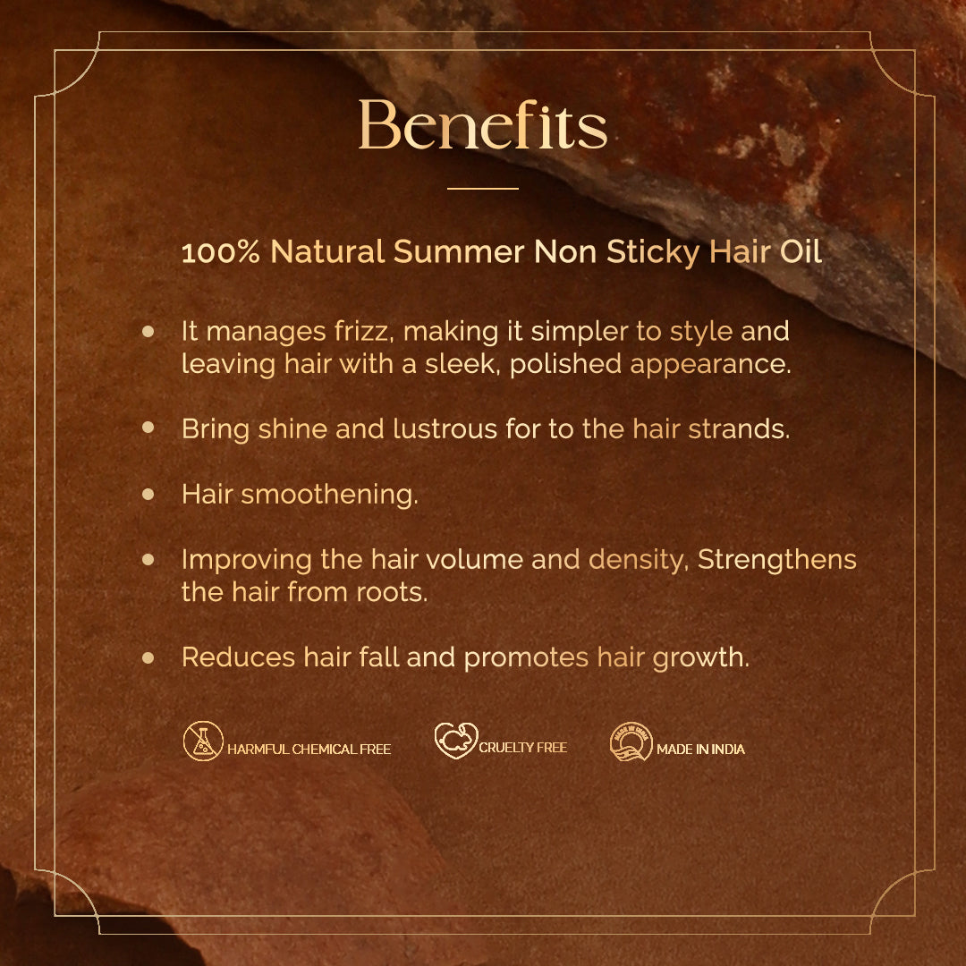 Kudrat Summer Non Sticky Hair Oil