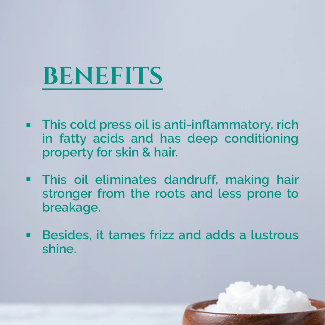 Hair care coconut hair oil Natural coconut hair oil