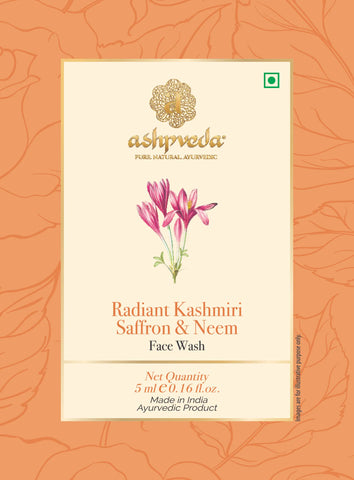 Radiant Kashmiri Saffron And Neem Facial Wash