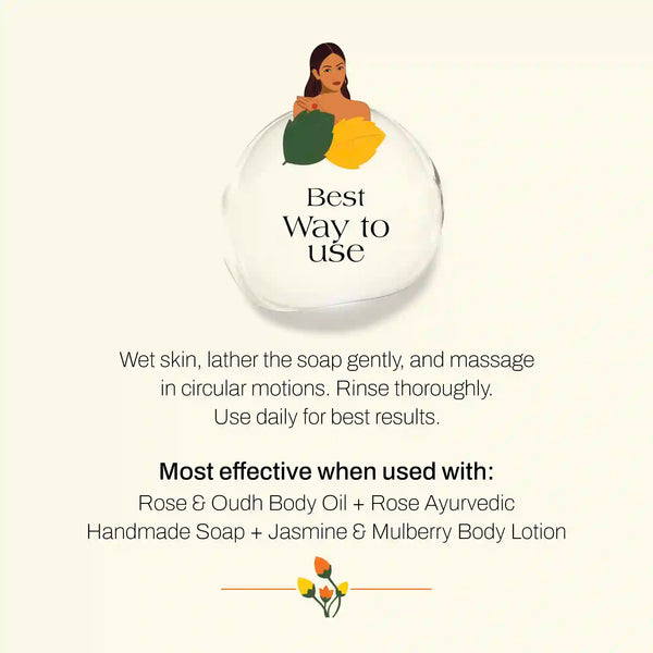 Rose Ayurvedic Handmade Soap