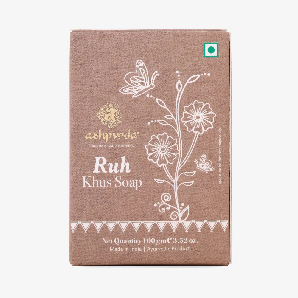 Ruh Khus Soap Natural Khus Soap Ayurvedic Khus Soap