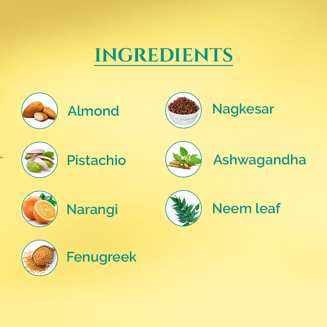Exfoliating Narangi And Nagkesar Ubtan Powder